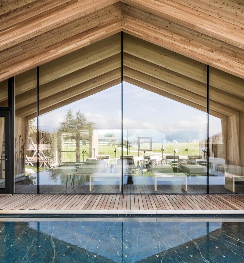 Projekt: Hotel Pineta Molveno - Tip Top Fenster & Systeme - Verglasungen und Fenster Wellness Pool