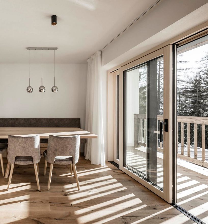 Terrassenzugang mit Hebe-Schiebetür