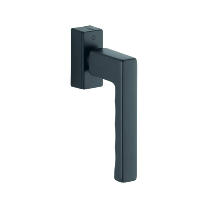 Accessori per finestre: maniglia Hoppe modello Toulon SecuForte di colore nero