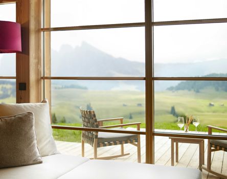 Projekt: Hotel Adler Mountain Lodge Seiser Alm - Tip Top Fenster & Systeme - Verglasungen und Fenster