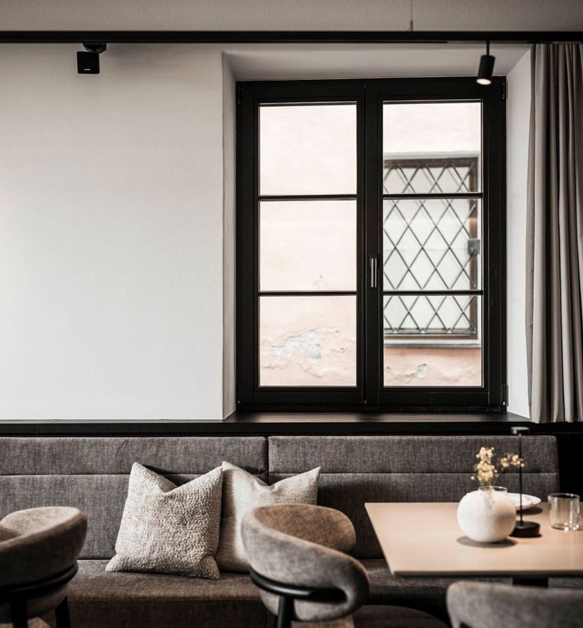 Ein Fenster in der Bar