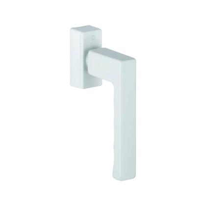 Accessori per finestre: maniglia Hoppe modello Toulon SecuForte di colore bianco