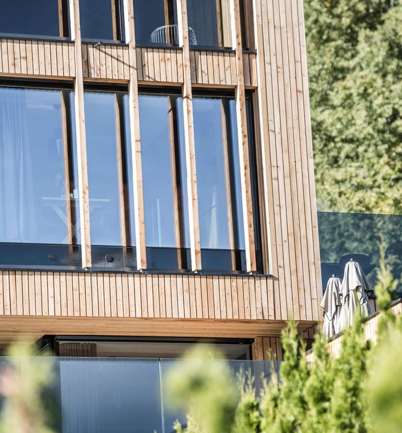 Projekt: Winklerhotels Chalet Purmontes Montal - Tip Top Fenster & Systeme - Verglasungen, Fenster und Türen aus Südtirol