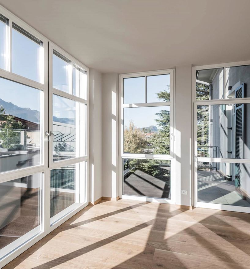 Holzfenster Smartline TS von innen