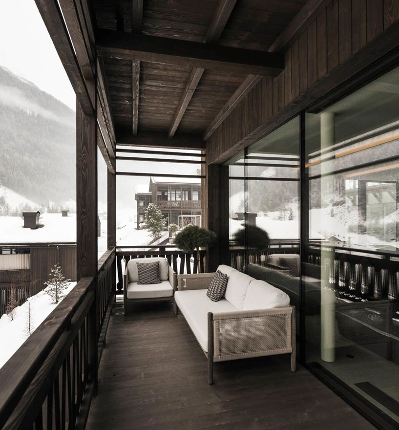 Projekt: Amonti Chalets Mühlen in Taufers - Tip Top Fenster & Systeme - Verglasungen, Fenster und Hebe-Schiebetüren