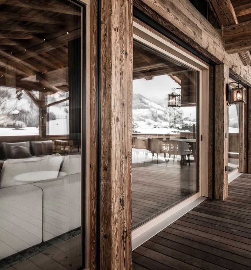 Projekt: Privat Kitzbühel - Tip Top Fenster & Systeme - Hebe-Schiebetüren und Verglasungen aus Südtirol