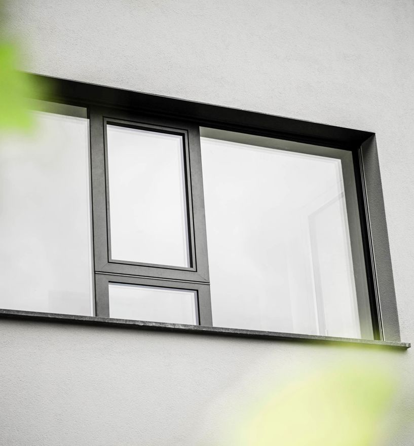 Fenster Alutop Design 80 von außen