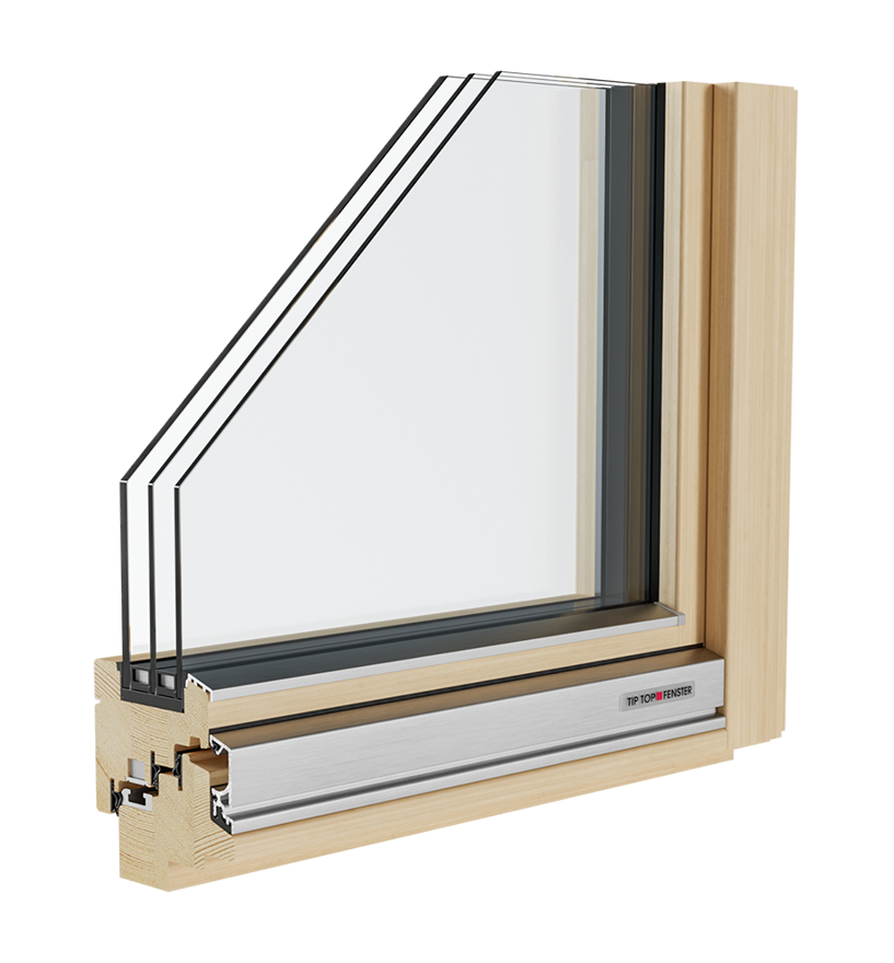 Holzfenster Topline 80 - Tip Top Fenster®