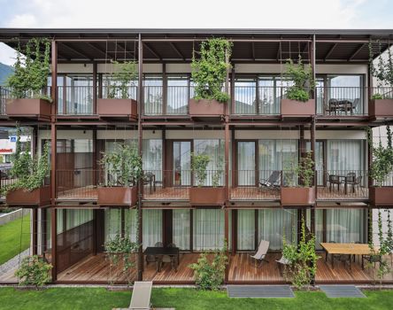 Projekt: Wohnhaus Residence SOLeARIA - Tip Top Fenster & Systeme - Verglasungen, Fenster und Türen aus Südtirol