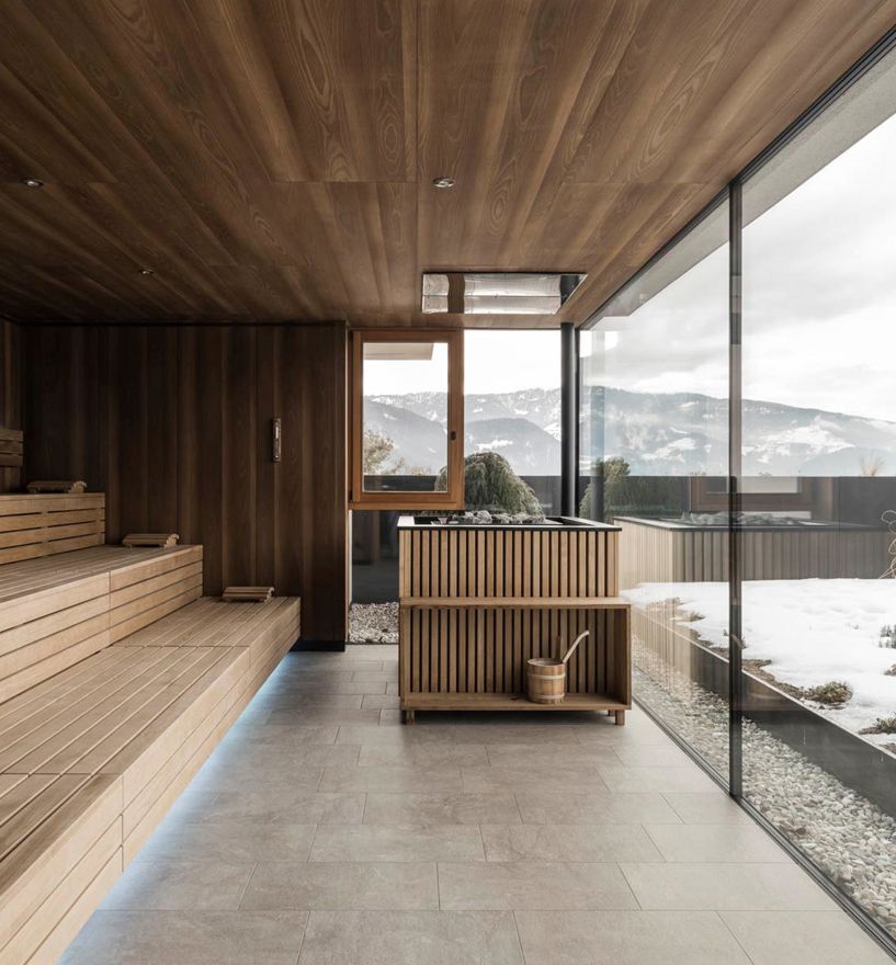 Projekt: Hotel Feldmessner Reischach - Tip Top Fenster & Systeme - Verglasung Finnische Sauna