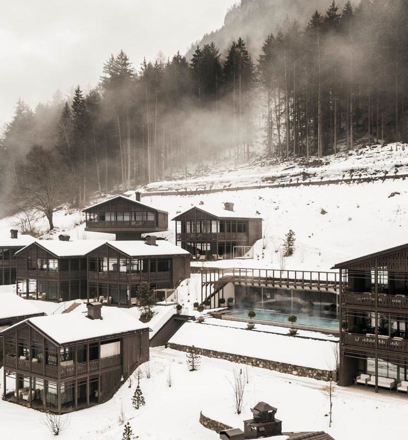 Projekt: Amonti Chalets Mühlen in Taufers - Tip Top Fenster & Systeme - Verglasungen, Fenster und Hebe-Schiebetüren