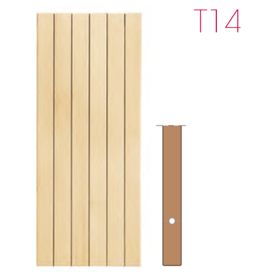 Persiana in legno modello T14