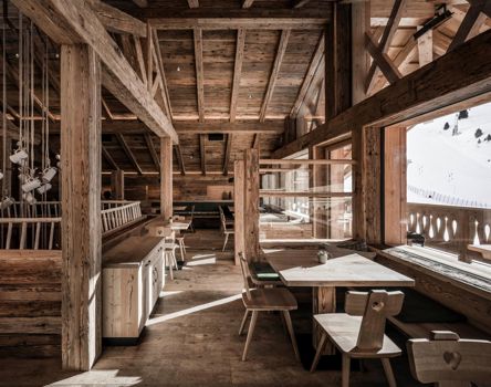 Projekt: Panoramahütte Wolkenstein - Tip Top Fenster & Systeme - Türen, Verglasungen und Fenster aus Südtirol