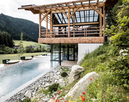 Projekt: Chalets Valsegg Vals - Tip Top Fenster & Systeme - Fenster und Verglasungen aus Südtirol