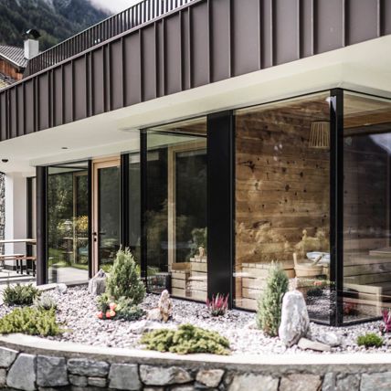 Projekt: Wohnhaus Mühlen in Taufers - Tip Top Fenster & Systeme - Verglasungen, Fenster und Türen aus Südtirol
