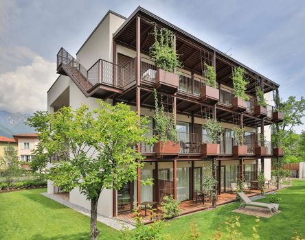 Projekt: Wohnhaus Residence SOLeARIA - Tip Top Fenster & Systeme - Verglasungen, Fenster und Türen aus Südtirol