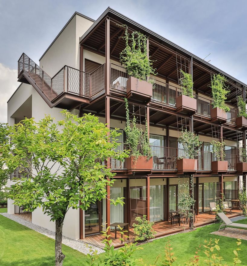 Projekt: Wohnhaus Residence SOLeARIA - Tip Top Fenster & Systeme - Verglasungen, Fenster und Türen aus Südtirol