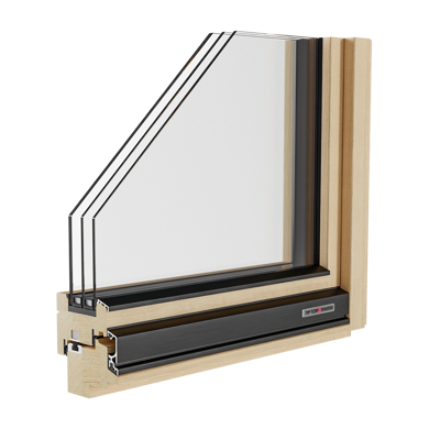 Finestra in legno Smartline Minimal - Tip Top Fenster®