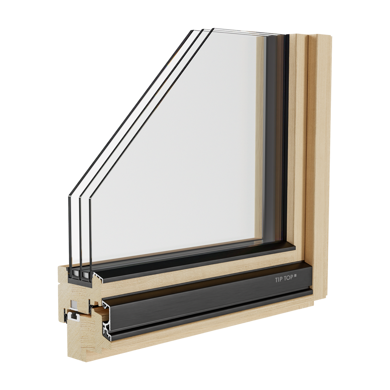 Holzfenster Smartline Minimal - Tip Top Fenster®