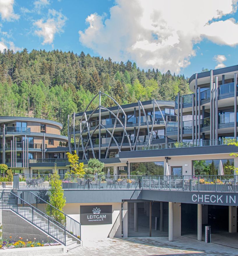 Projekt: Leitgam luxury hotel for two Kiens - Tip Top Fenster & Systeme - Verglasungen und Fenster aus Südtirol