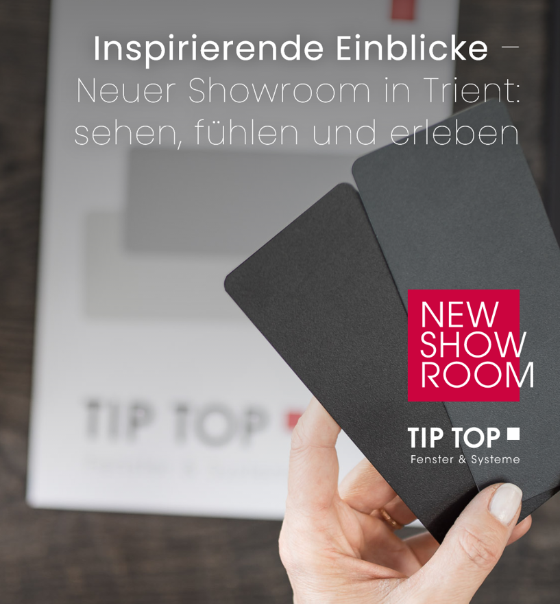 Tip Top Showroom ab Mai 2026 auch in Trient