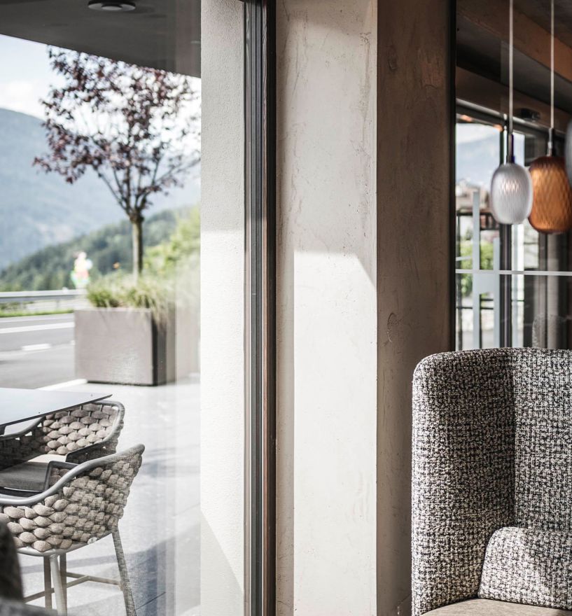Projekt: Hotel Terentnerhof Terenten - Tip Top Fenster & Systeme - Verglasungen und Beschattung ZIP aus Südtirol