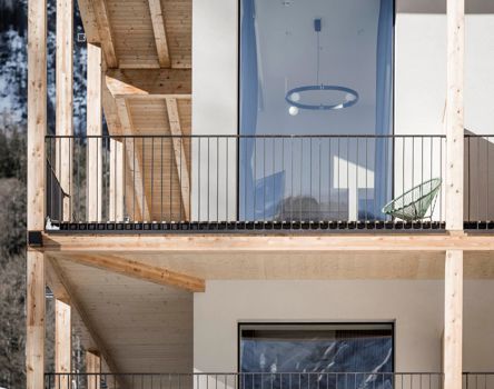 Projekt: Hotel Lëch de Sompunt - Tip Top Fenster & Systeme - Verglasungen und Fenster aus Südtirol