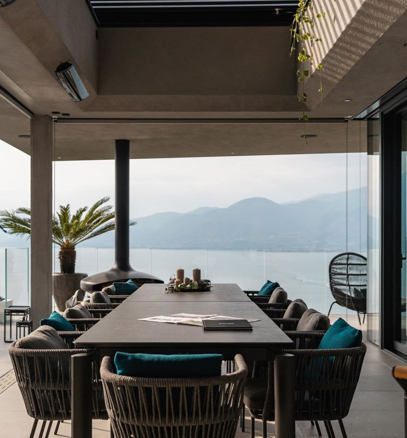 Projekt: Villa am Gardasee - Tip Top Fenster & Systeme - Fenster und Verglasungen aus Südtirol
