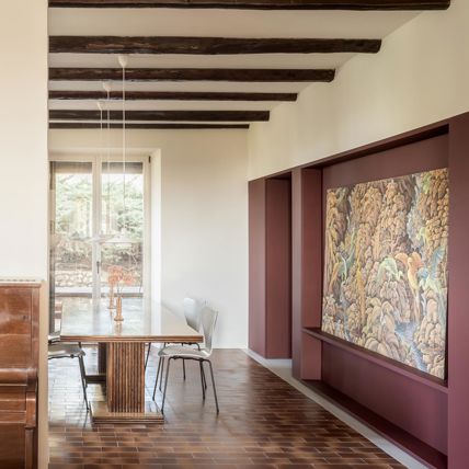 Eine Hebe-Schiebetür im Wohnbereich